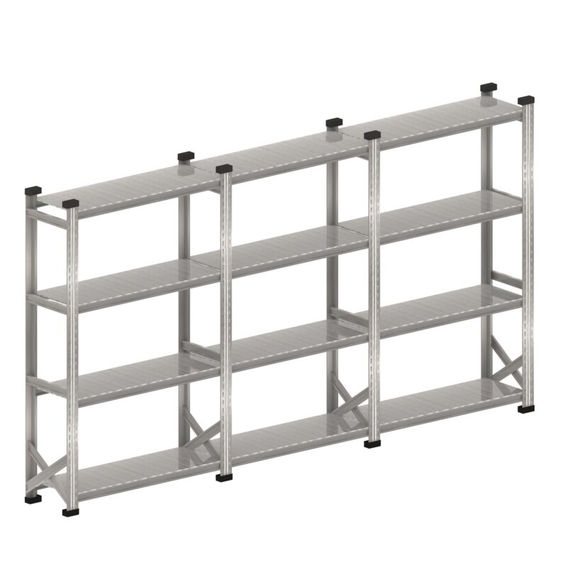 Legbordstelling S1 set 3 x 1500 mm H1972 x D400 - Afbeelding 2
