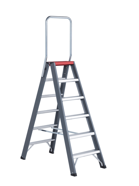Altrex Falco dubbel oploopbare trap met 6 treden
