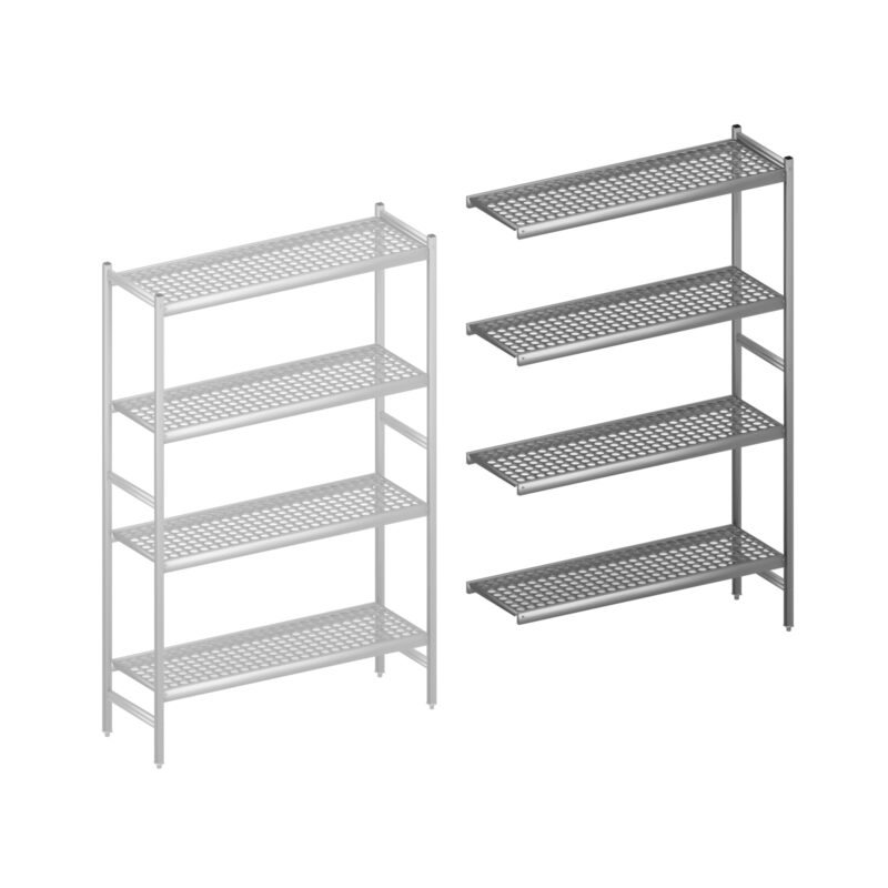 Legbordstelling HACCP aanbouwset 1320 mm H2135 x D460