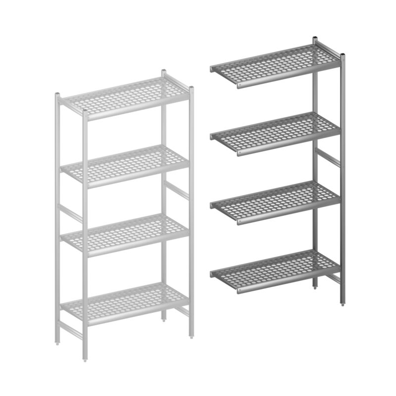 Legbordstelling HACCP aanbouwset 960 mm H2135 x D460