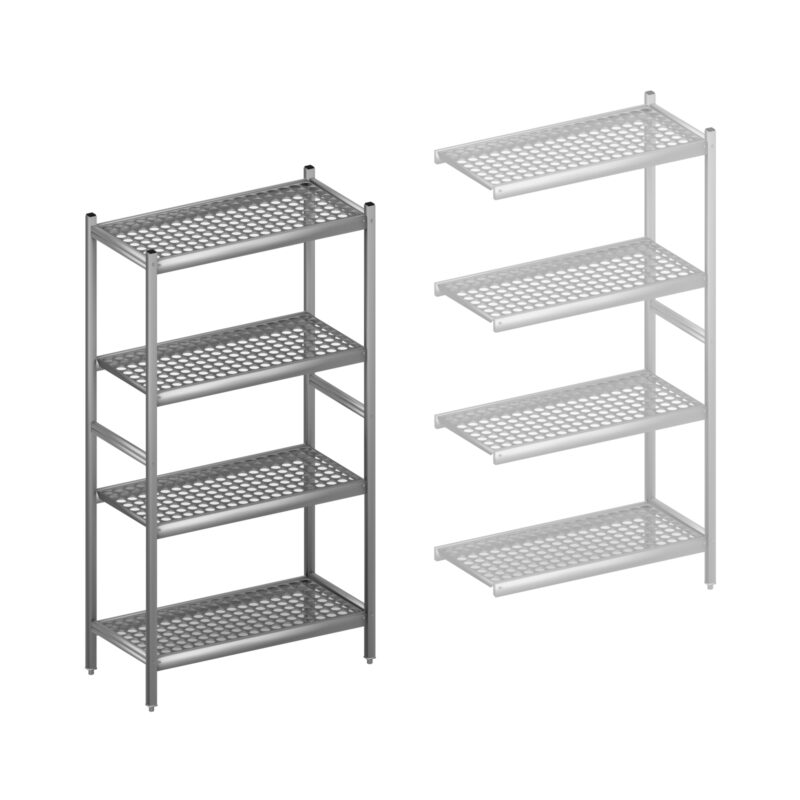 Legbordstelling HACCP startset 900 mm H1800 x D460